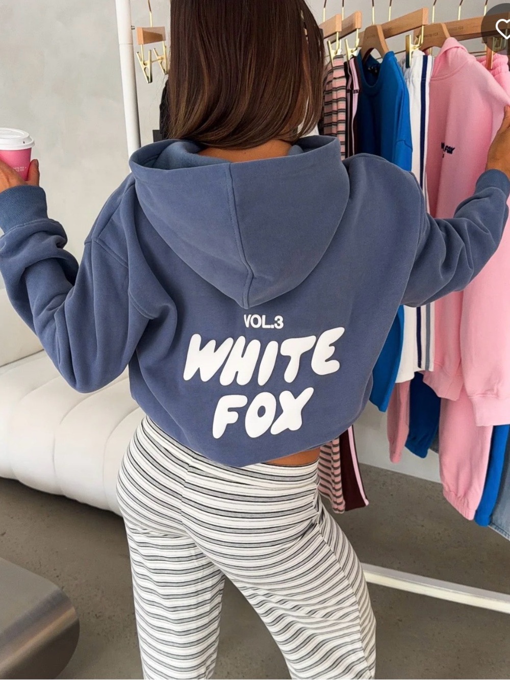 White Fox Boutique Vol.3  Blue Hoodie